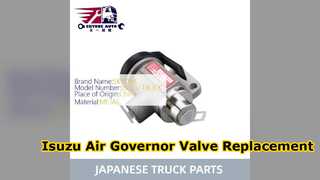 Remplacement de la valve 1483500930 de régulateur d'air de camion d'Isuzu