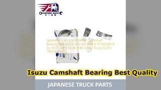 Roulement d'arbre à cames Isuzu 4HK1 4HG1, pièces de meilleure qualité