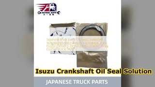 Pièces de rechange de joint de vilebrequin d'Isuzu 6HK1TC