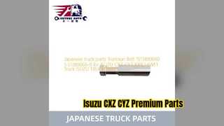 Remplacement 1513890660 de goupille de tourillon d'Isuzu CXZ CYZ