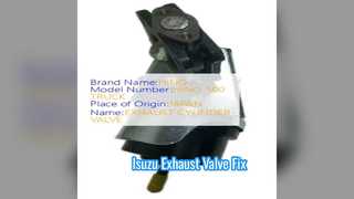 Remplacement de la valve d'air de frein d'échappement Isuzu 8980332200