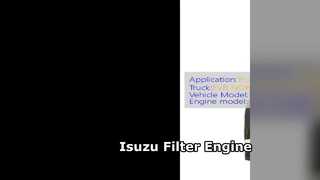 Filtre à huile moteur d'Isuzu 18761832222 pour FVR 6HK1 4HK1