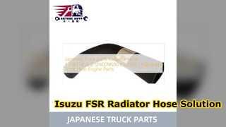 Remplacement durable du tuyau de radiateur 1214374500 d'Isuzu FSR