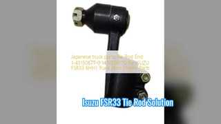 Isuzu FSR33 Tie Rod End 1431506770 Premium Replacement