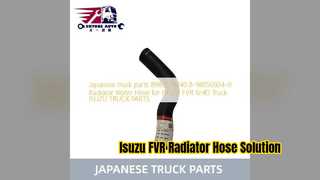 Remplacement du tuyau de radiateur 8980509240 d'Isuzu FVR 6HK1