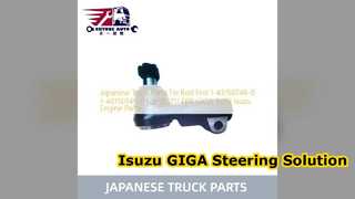 Pièces de rechange d'extrémité de biellette de direction de la meilleure qualité d'Isuzu FRR GIGA