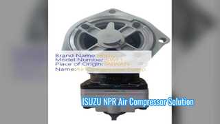 Pièce de rechange de pompe de compresseur d'air d'ISUZU NPR 4HK1