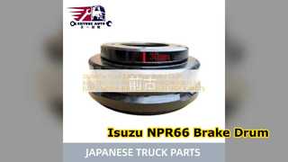 Pièce de rechange pour tambour de frein arrière Isuzu NPR66
