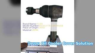 Remplacement du couvercle 8943923280 de refroidisseur d'huile d'Isuzu FTR FVR