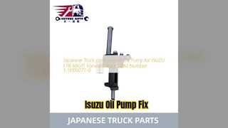 Pompe à huile moteur Isuzu FTR 6BG1T 1131002770