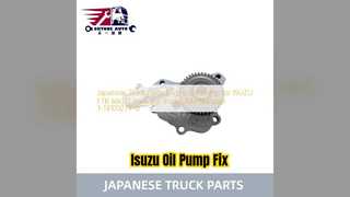 Mise à niveau de la pompe à huile Isuzu FTR 6BG1T