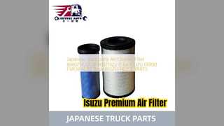 Filtre de filtre à air d'Isuzu FRR90 FVR34 8980714220
