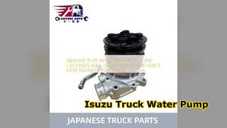 Pompe à eau moteur Isuzu FVR FTR 1873108350