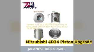 Pièces de qualité de l'ensemble de piston ME220470 de Mitsubishi Canter 4D34