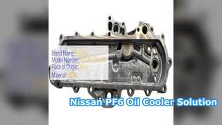 Couvercle de refroidisseur d'huile Nissan UD PF6 21302 97513, remplacement