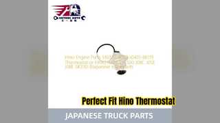 Pièces du thermostat de moteur Hino S1632 E9000 J08C J05E