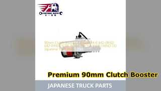 Booster d'embrayage 90 mm pour camions Isuzu Hino UD