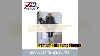 Plongeur 094150 0318 de pompe d'injection de carburant de Hino KOMATSU 75MM