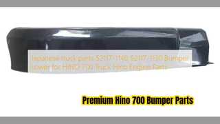 Pièces inférieures de pare-chocs Hino 700 52117 1140 1130
