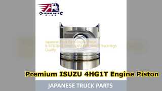 Pièces de qualité supérieure de mise à niveau de piston de moteur d'ISUZU 4HG1T