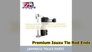 Pièces de rechange d'extrémité de biellette de direction d'Isuzu FTR