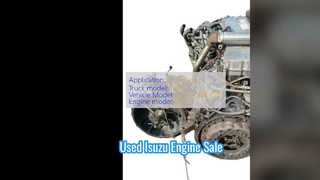 Transmission moteur Isuzu 6HK1 d'occasion à vendre
