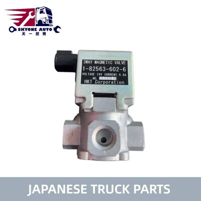Le camion japonais partie la valve magnétique 1-82563602-0 pour les PIÈCES d'ISUZU FVR34 6HK1 6HK1T ISUZU