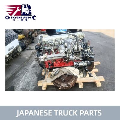 Parties de camions japonais moteur d'assemblage utilisé Bon état pour HINO 500 camion J08E mélangeur camion type Hino moteur d'occasion