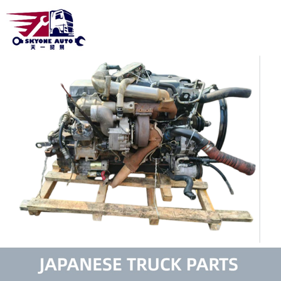 Pièces de camion japonaises, moteur UTILISÉ avec transmission, bon état pour ISUZU FSR FVR 6HK1, pièce d'occasion Isuzu en vente