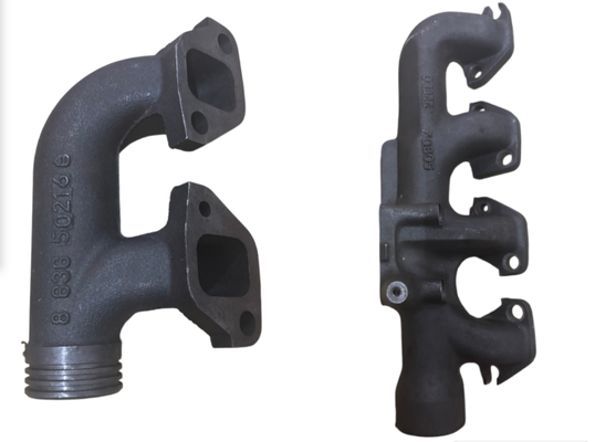 Pièces de moteur d'origine Isuzu 8-97600970-0 8-97602056-0 tuyaux de collecteur d'échappement pour pièces de camion japonais ISUZU FVR 6HK1 ZX330 ZX360