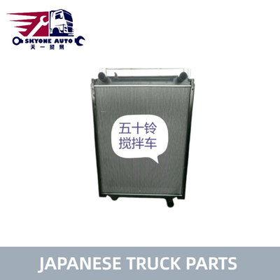Parties moteur Isuzu 1-21410900-0 E2 Radiateur Assy Utilisation pour le camion mélangeur ISUZU CXZ 6WF1 pièces de camion japonaises