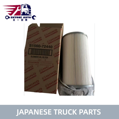 S1560-72440 15607-1351 LF3686 Filtre à huile pour le camion HINO 700 Profia E13C P11C SH1E Pièces détachées japonaises de haute qualité