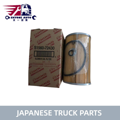 Filtre à huile S1560-72430 15607 – 2271 pour camion HINO 700 Profia E13C P11C SH1E, pièces de camion japonais de haute qualité