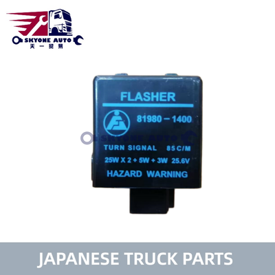Relais clignotant 24V pour pièces de camion japonais 81980-1400 pour camion HINO Pièces de moteur Hino