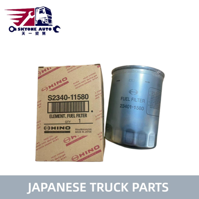 Pièces détachées pour camions japonais Filtre à carburant S2340-11580 23401-1221 23401-1580 23304-EV233 pour camions HINO Pièces détachées pour moteurs Hino