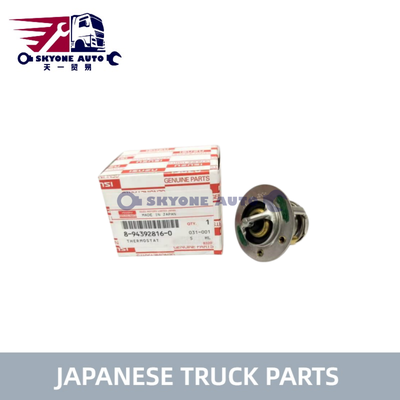Parties de camions japonais Thermostat 8-94392816-0 894392816-0 pour le camion ISUZU FVR33 6HH1
