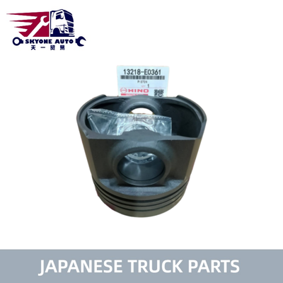 Piston de moteur de pièces de camion japonais 13218-E0361 pour camion HINO 500 J08E de haute qualité