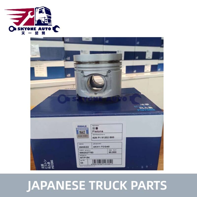 Piston moteur OEM 8-98202778-0 pour ISUZU Dmax 3.0 Ranuras 4JH1T 4KH1 - Ensemble piston métal et aluminium