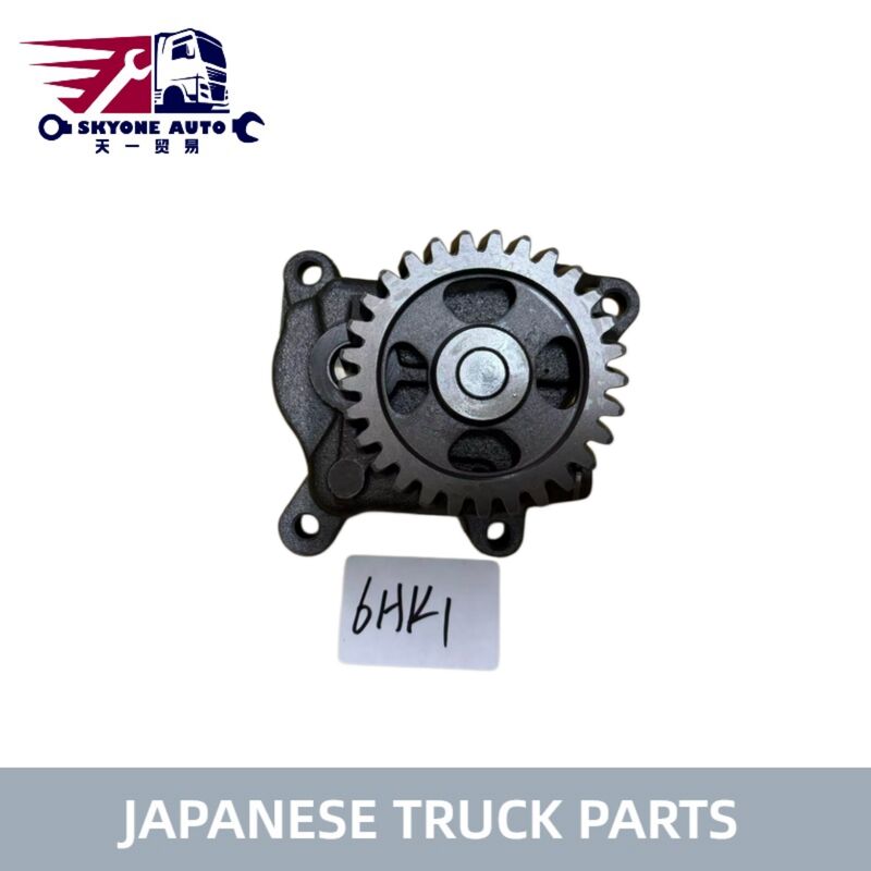 Pièces détachées de camions japonais Pompe à huile moteur pour ISUZU FTR FVR FSR 6HK1 6HK1T Camion avant Numéro OEM L210-0029M