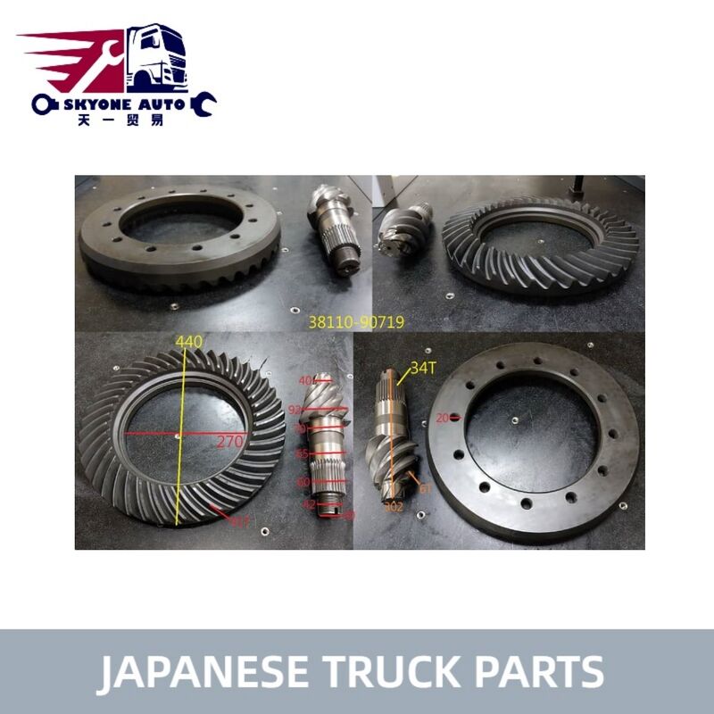 Parties de camions japonais Pignon à couronne 6/41 38110-90719 pour UD TRUCK CONDOR RF8 38110-90719