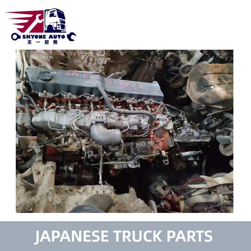Parties de camions japonais moteur avec transmission en bon état pour ISUZU FSR FVR 6HE1 en vente