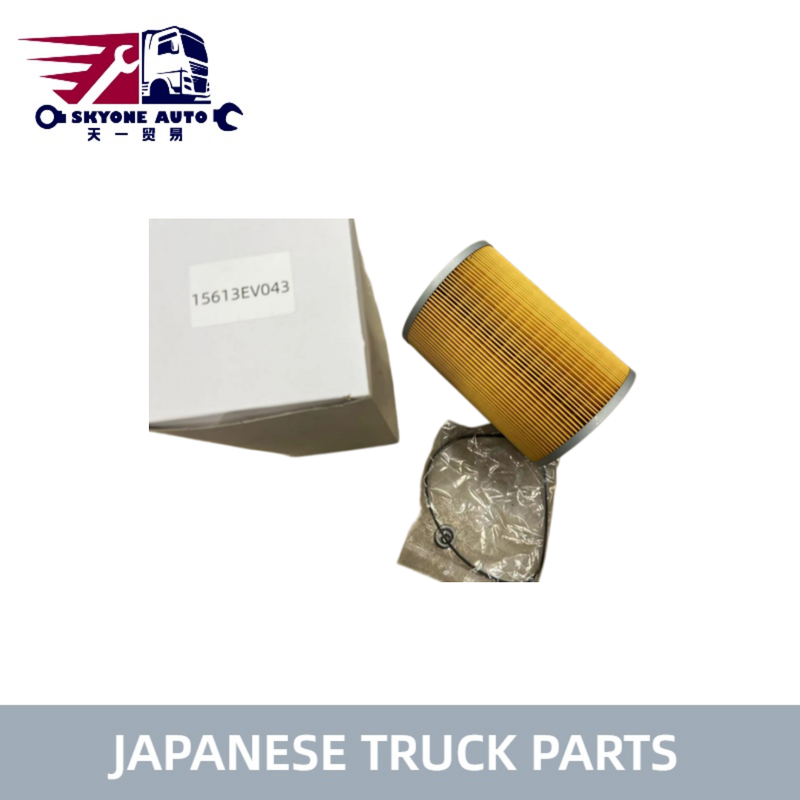Parties de camions japonais Filtre à huile moteur 15613-EV043 S1560-72380 Pour HINO 500/700 J08C J08E
