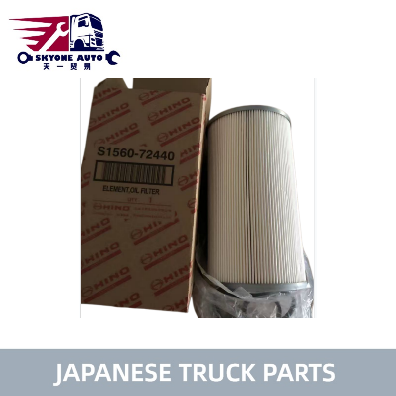 S1560-72440 15607-1351 LF3686 Filtre à huile pour le camion HINO 700 Profia E13C P11C SH1E Pièces détachées japonaises de haute qualité