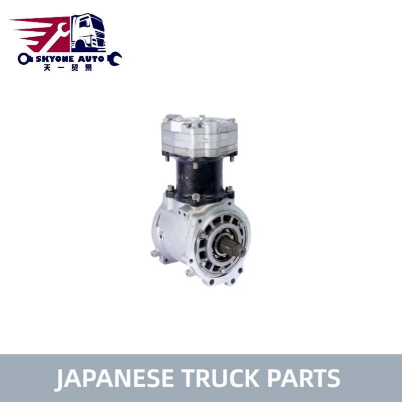 Japanese Truck Parts ME308134 85MM Air Compressor Pump Assy For MITSUBISI FUSO SUPERGREAT 6M60T Truck HNTC Brand