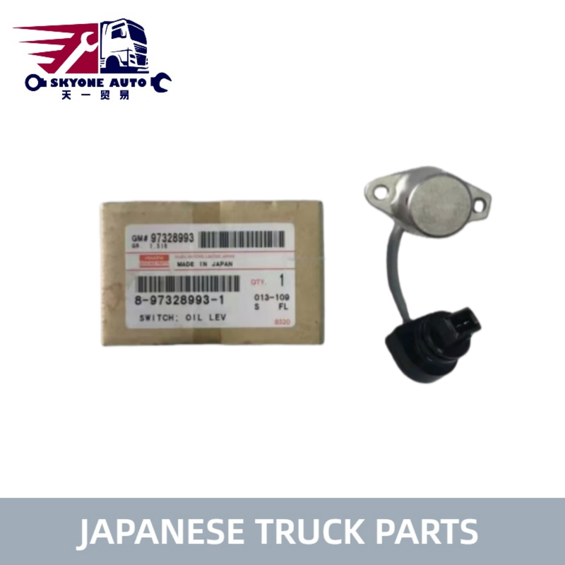 Pièces de camion japonaises Capteur d'huile 8-97328993-0 8973289930 pour camion ISUZU NPR75 4HK1 PIÈCES DE CAMION ISUZU